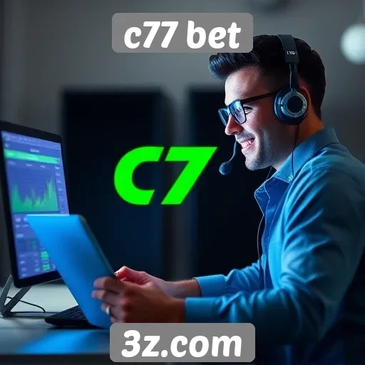 Suporte ao cliente do c77 bet em foco